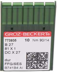 DCx27 SES № 90/14 Groz-beckert