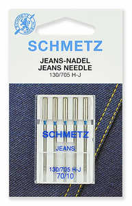 Иглы джинс № 70 Schmetz 130/705H 5 шт